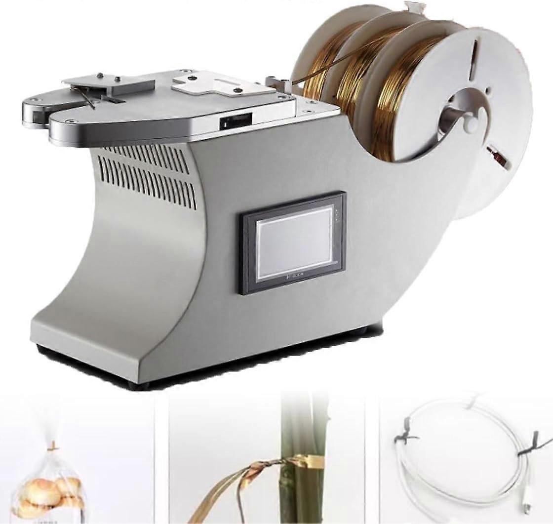 Automatic Wire Tying and Binding Machine 600W Dual Voltage Fast Knotting for Packaging