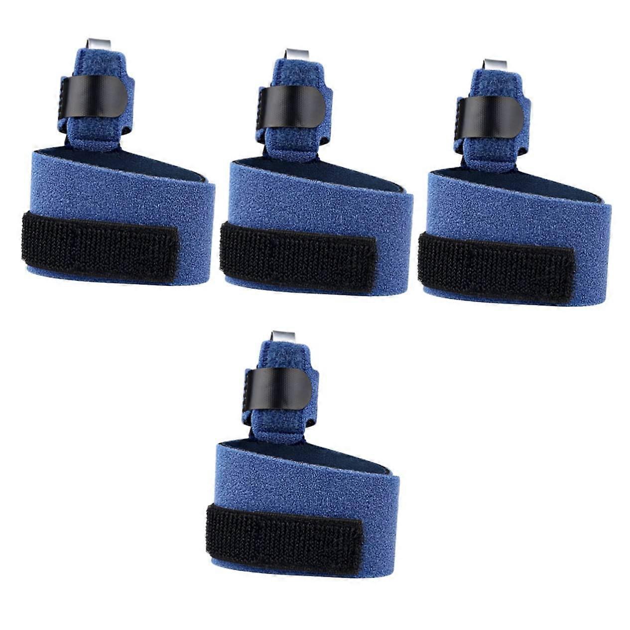 Toe Straightener and Bunion Corrector 4pcs Adjustable Big Toe Alignment Splint with Breathable Comfort Wrap