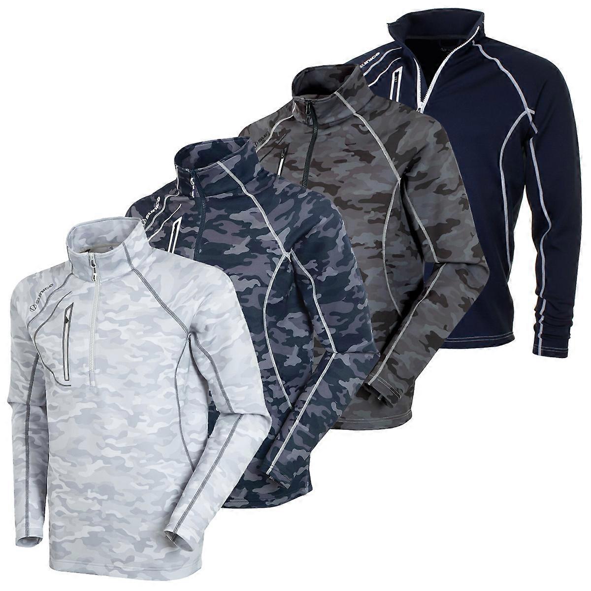 Sunice Herren Allendale Leichter Thermo-Golfpullover Pullover