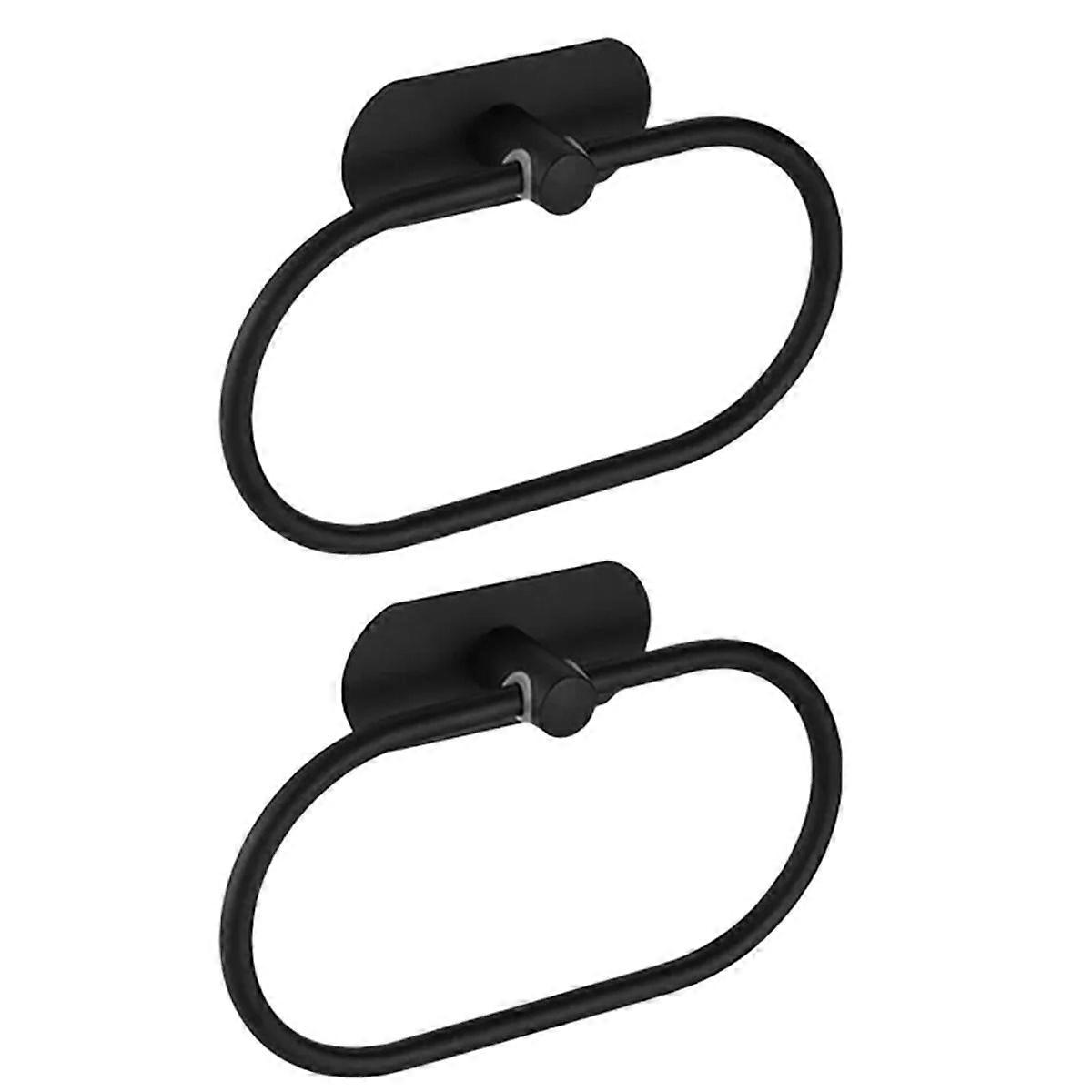 Stainless Steel Towel Holder Ring Rail Bar