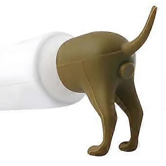 New dog butt poop squeezer dog toothpaste set dog butt toothpaste top