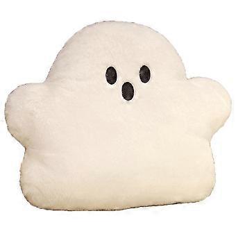 Pluche Leuke Witte Wolk Ghost Doll Halloween Kussen Children'S Gift Doll Home Slaapkamer Stoel Decoratie S