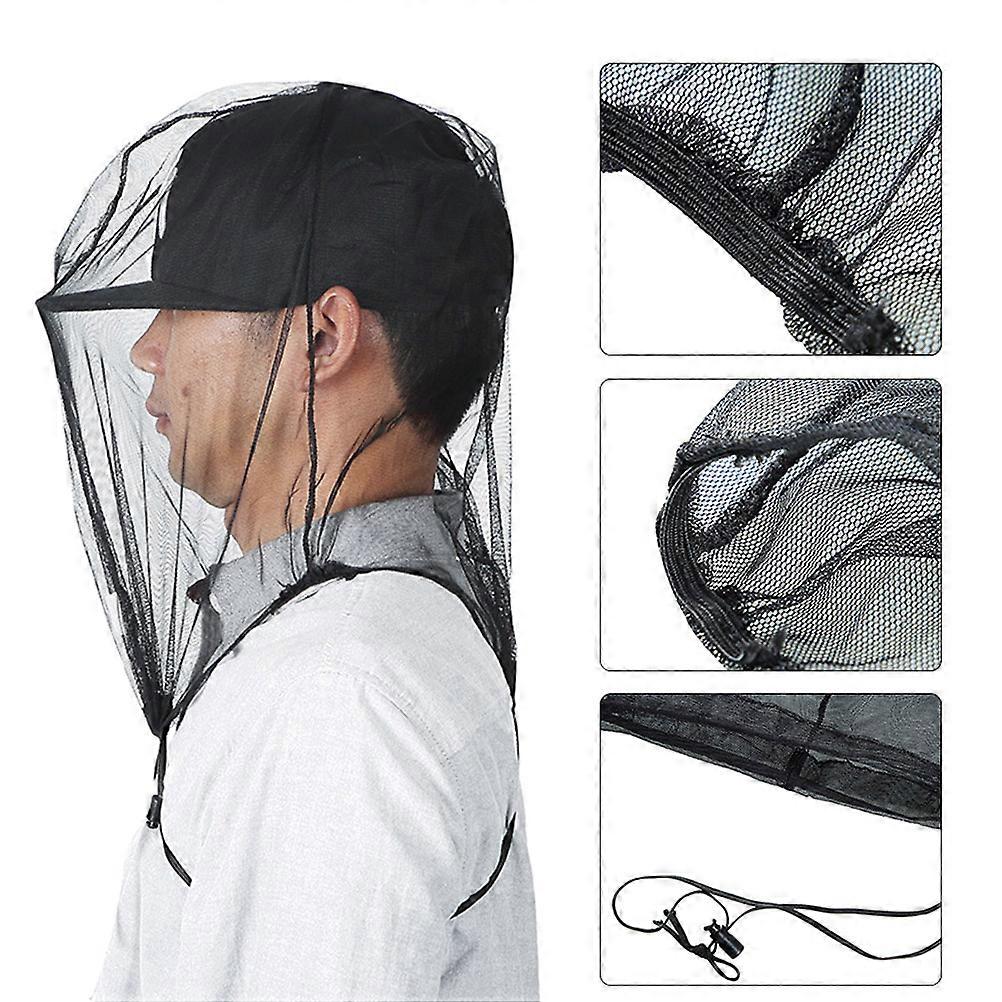 Face Mesh Net Head Protecting Net for Protection 2Pcs Outdoor