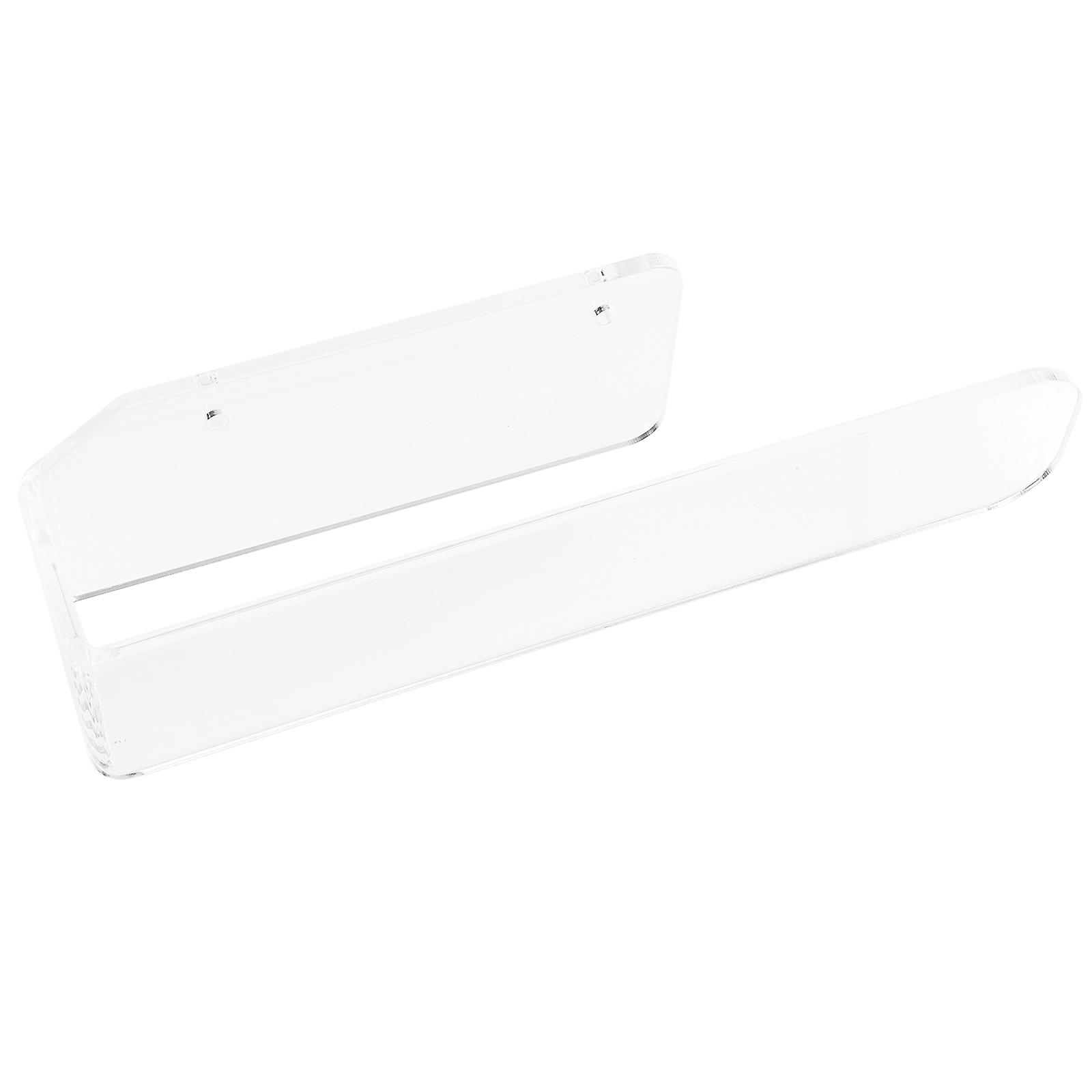 Acrylic Wall Mount Towel Rack Storage Solution 1Pcs for Household Use