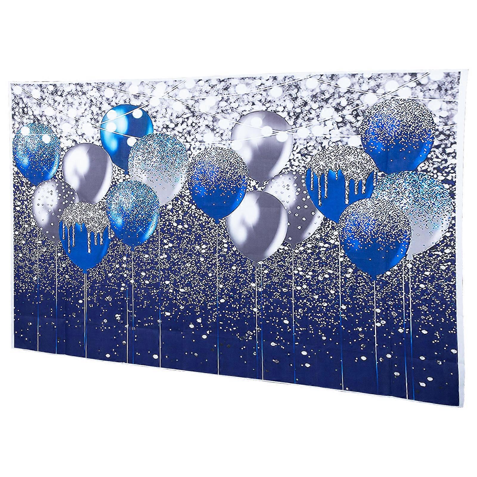 Photo Backdrop Balloon Pattern Fabric for Photography Background 4Pcs