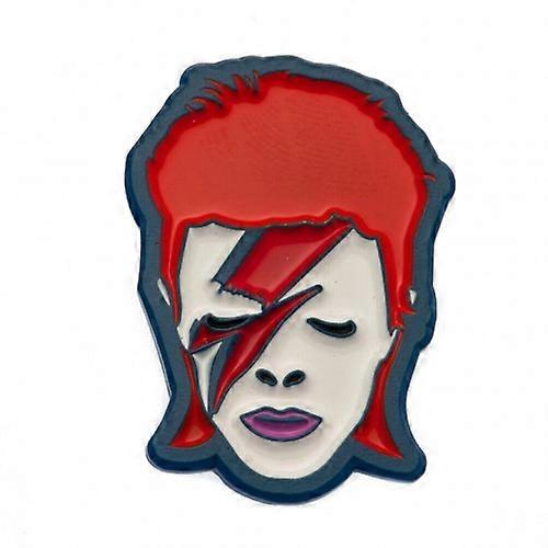 David Bowie Aladdin Sane Emaille Abzeichen