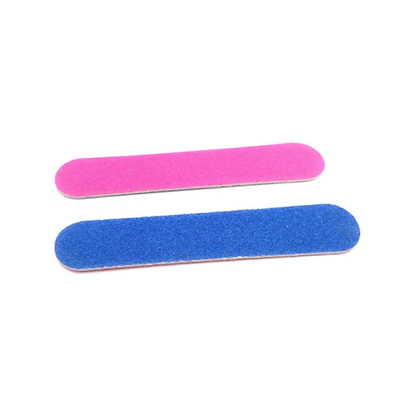 5pcs Double Sided Nail File and Buffer Coarse Fine Sanding Block for Salon Use