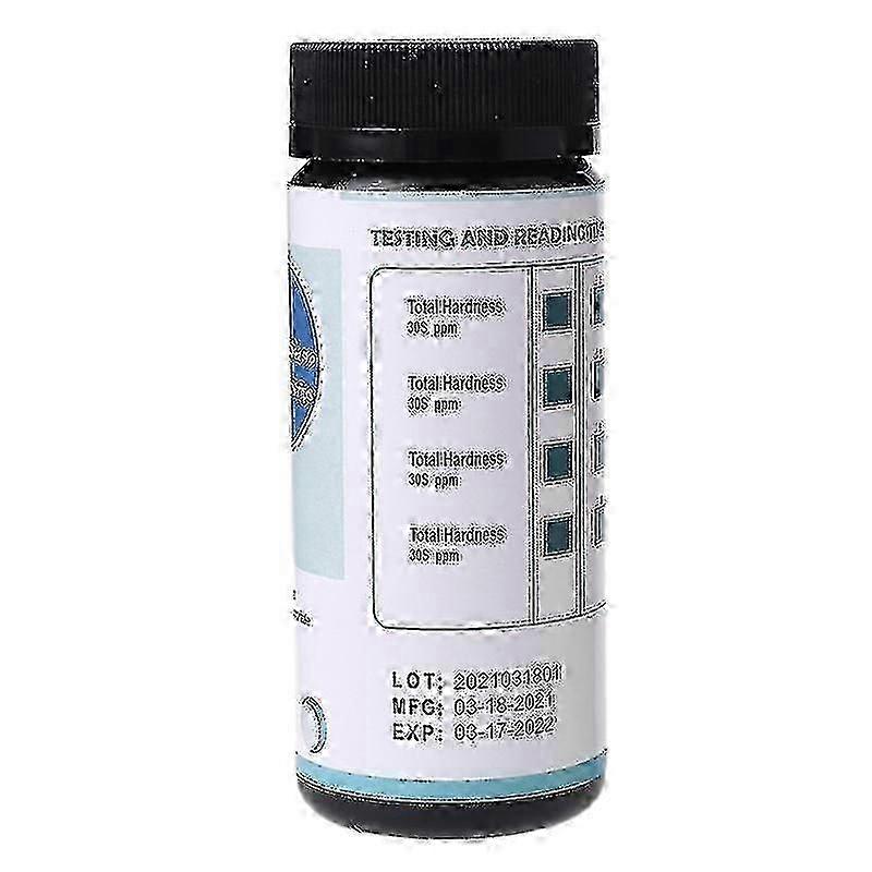 100 Hard Water Test Strips for Quick & Reliable Water Hardness Testing