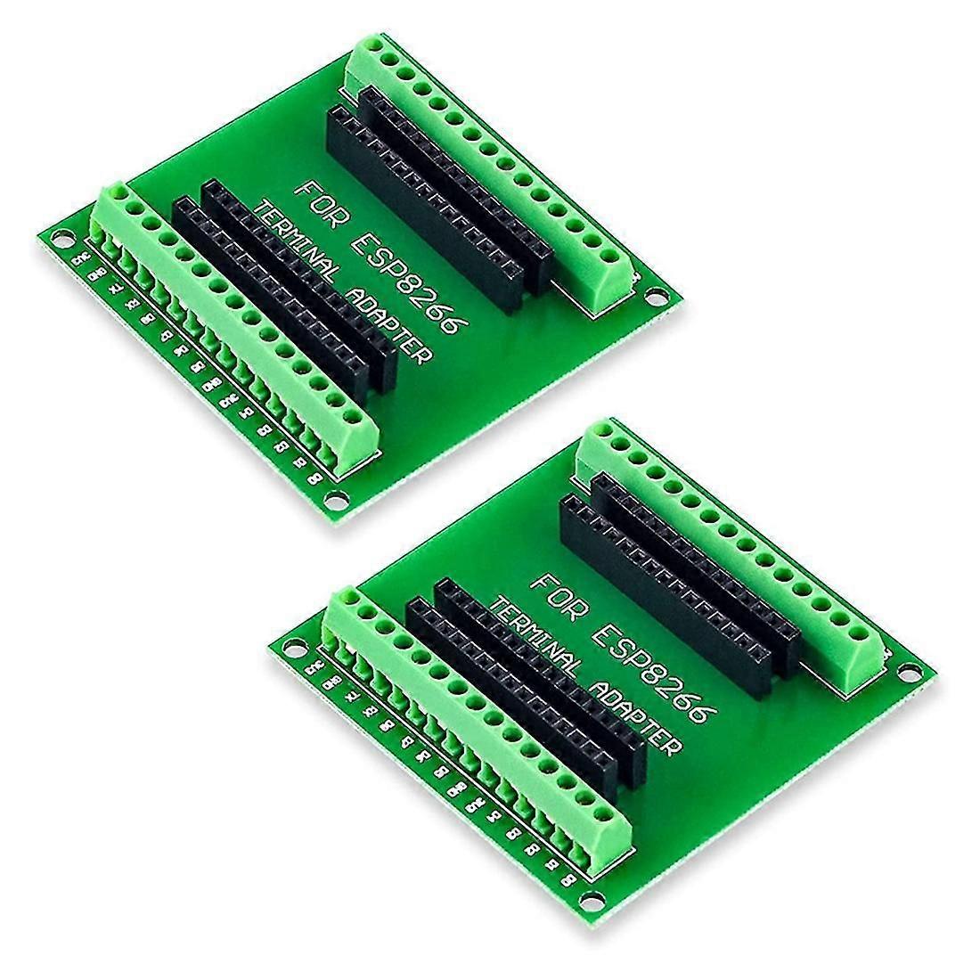 2PCS GPIO Breakout Board for ESP8266 ESP-12E NodeMCU