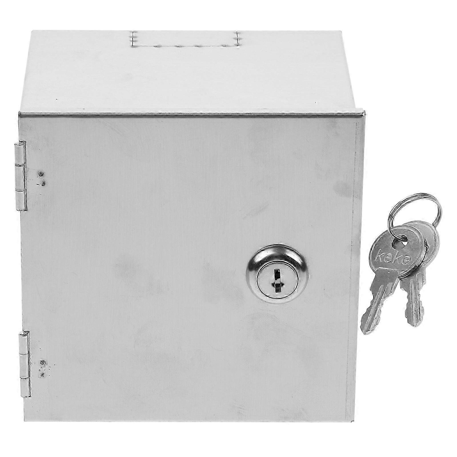 Metal Lockable Outdoor Socket Box with Protective Function Stainless Steel Outlet Box