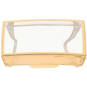 Custodia protettiva Custodia per placcatura a schermo intero Custodia per orologio delicata compatibile per Fitbit Charge 2/3 (dorata)