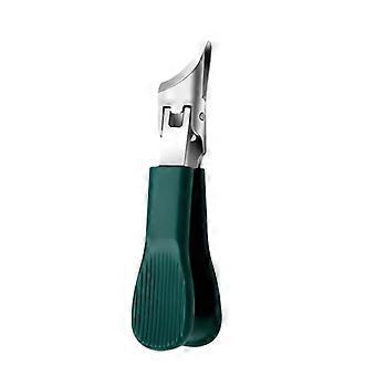 1/3 Pcs Large Opening Nail Clipper With Slanted Tip High-end Anti Splash Single Armor Groove Nail Clipper Thick Toenail Pliers