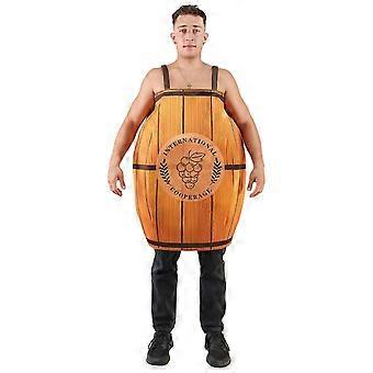 Beer Barrel Costume for Halloween German Oktoberfest Party Costume Adult Funny Cosplay Prop One Size Fits All