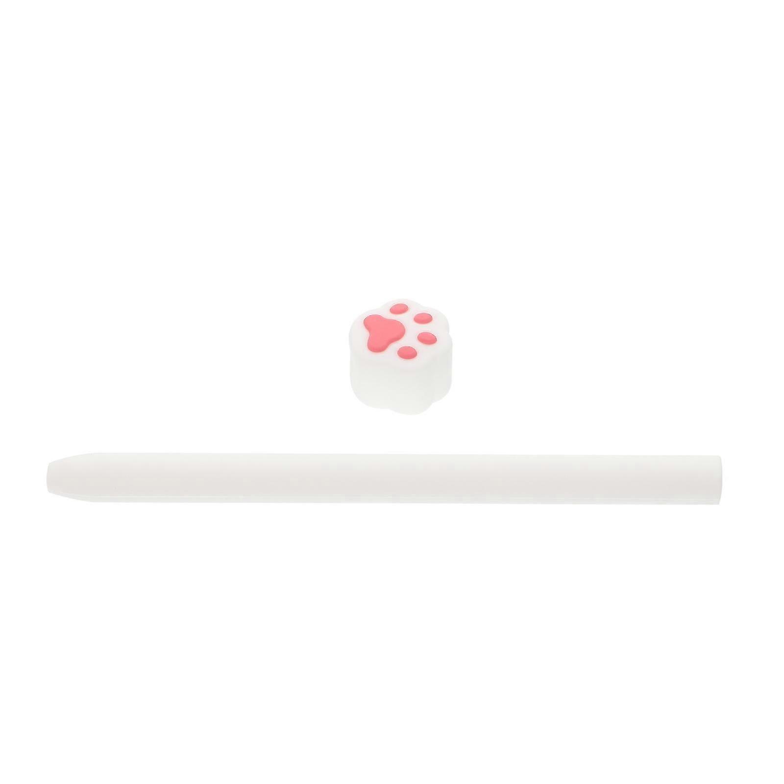 Pencil Stylus Protector Silicone Case, 1Pcs, White