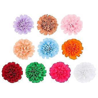 Collare per cani con fiori, ideale per decorare animali domestici, con 30 ciondoli a forma di fiore di colori assortiti.