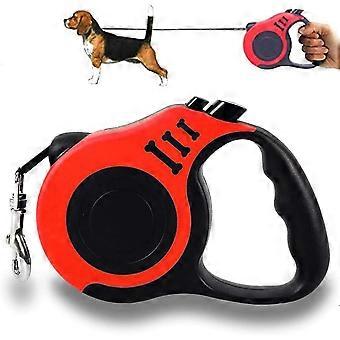 Dog leash, retractable dog leashes, small dog retractable leash, retractable dog leash, can be extended up to 5m, suitab [MI]