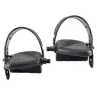 2026 Suitable Replacement Pedals for Exercise Bike, Widened Straps, Dynamic Bicycle Pedals for Indoor Use