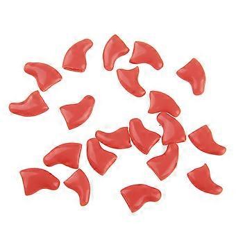 Silicone Soft Cat Nail Caps Pet Cat Soft Paws Nail Protector Cover With Free Adhesive Glue&Applicator compatible with Kitten 20Pcs/lot