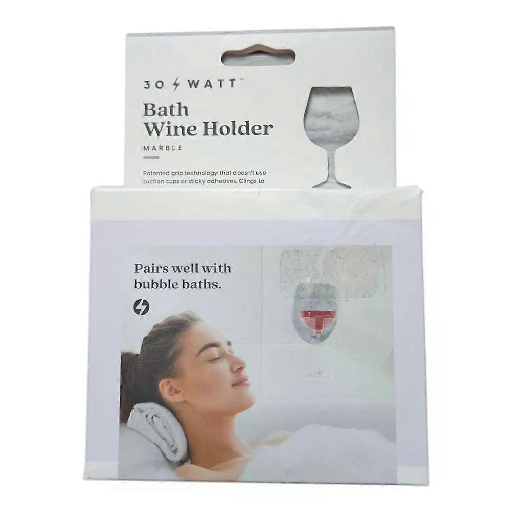 Bath Wine Holder Marble - NEW