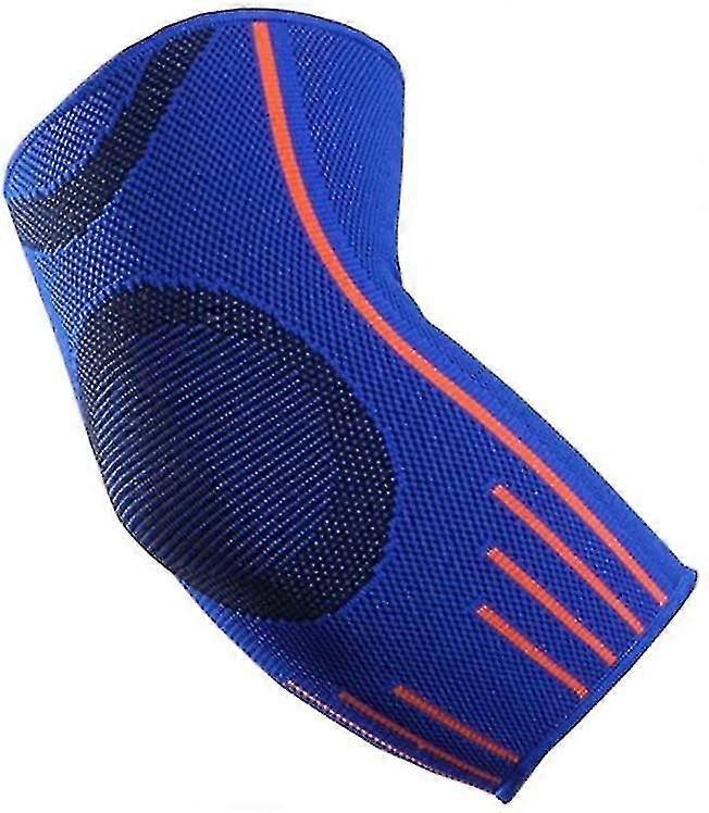 Blau-orange Ellenbogenbandage (2 Stück)