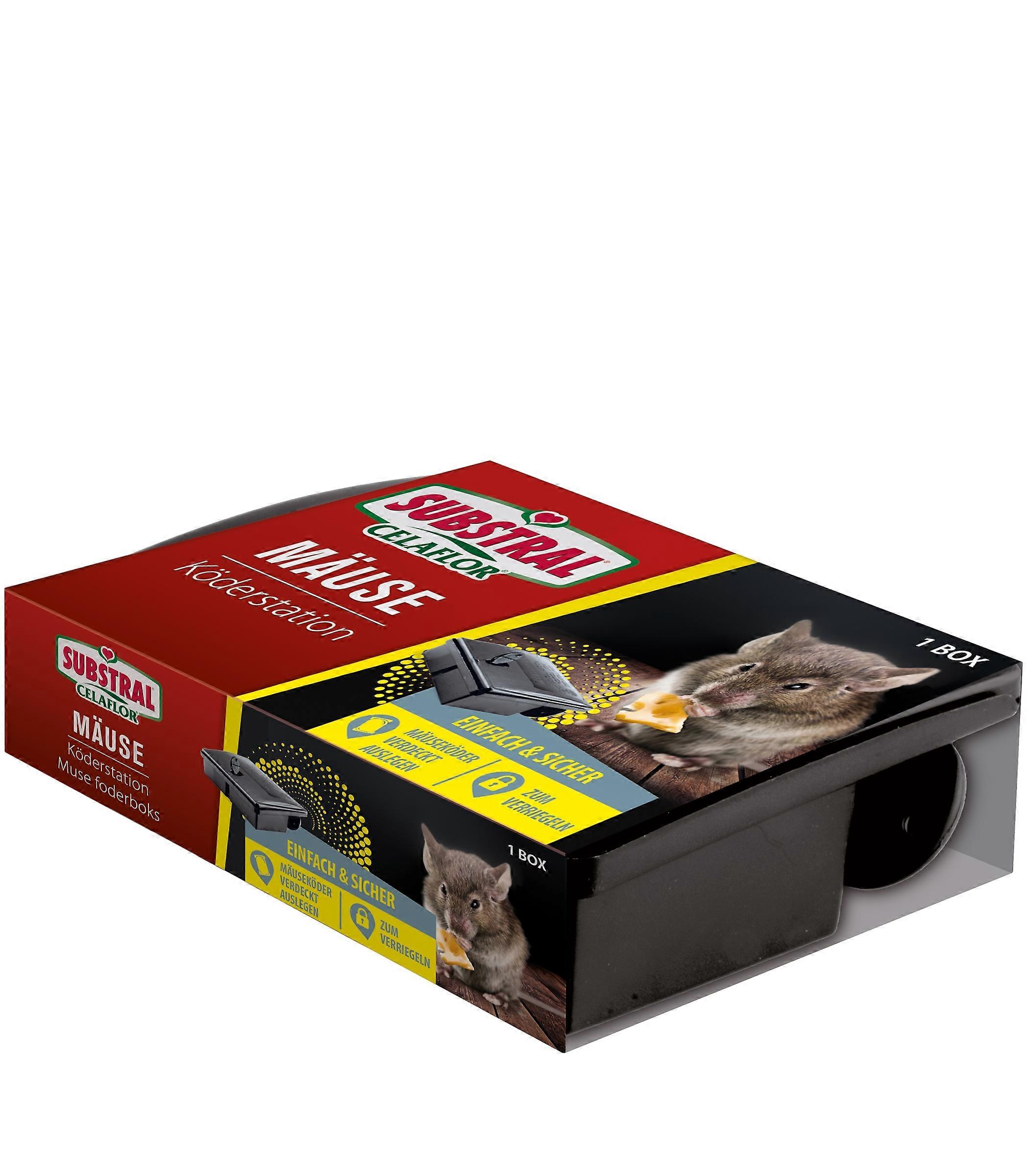 SUBSTRAL® Celaflor® Mäuse-Köderstation, 1 Köderbox