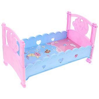 Baby Toy Bed Doll Bed for Kids Playing Simulation Accessories