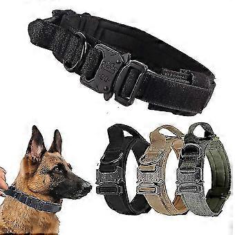 Thick Tactical Dog Collar Military Dog Collar Police Dog Training Collar