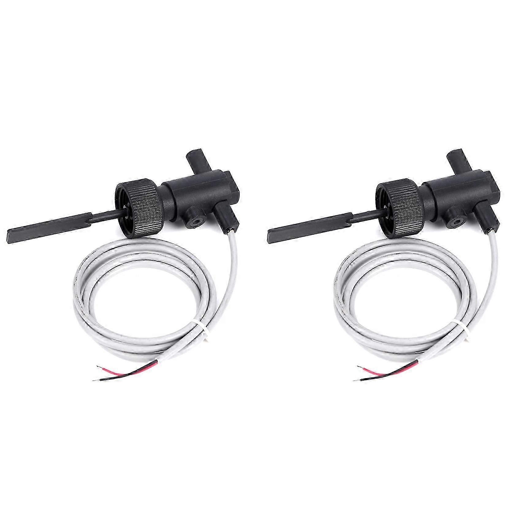 2X Water Flow Switch FS-10 100V High Precision Level Sensor Adjustable Water Level Control Float Level Switch