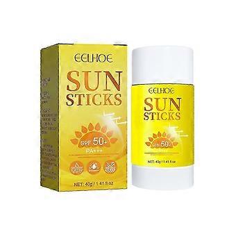 UV Protection Stick - Moisturizing, Refreshing, SPF 50, Redness Relief, Portable Highlighter