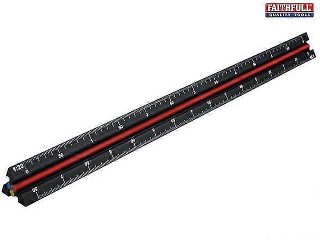 Prestige Tri-Scale Engineer Rule Sort Aluminium 3
