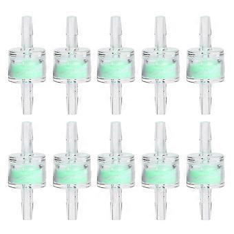 Lot de 10 tubes en silicone ABS vert pour pompe  eau d'aquarium, filtre pour aquarium, tuyau de nettoyage, fournitures de filtration, 4 mm