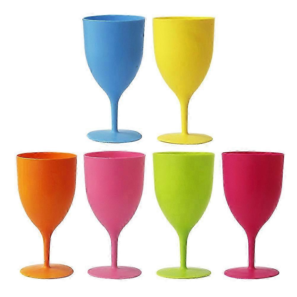 Party Red Wine Cup Easter Themed Wine Goblets 6Pcs Set