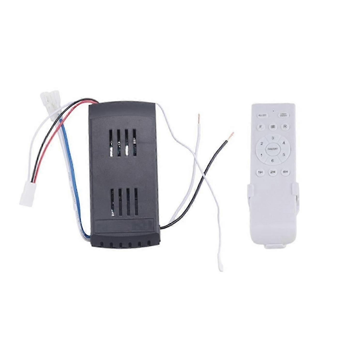 Universal Ceiling Fan Remote Kit 6-Speed DC Replacement