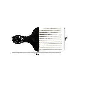 Wide Hair Brush Large Wide Tooth Comb for Hair Combing 2Pcs Black