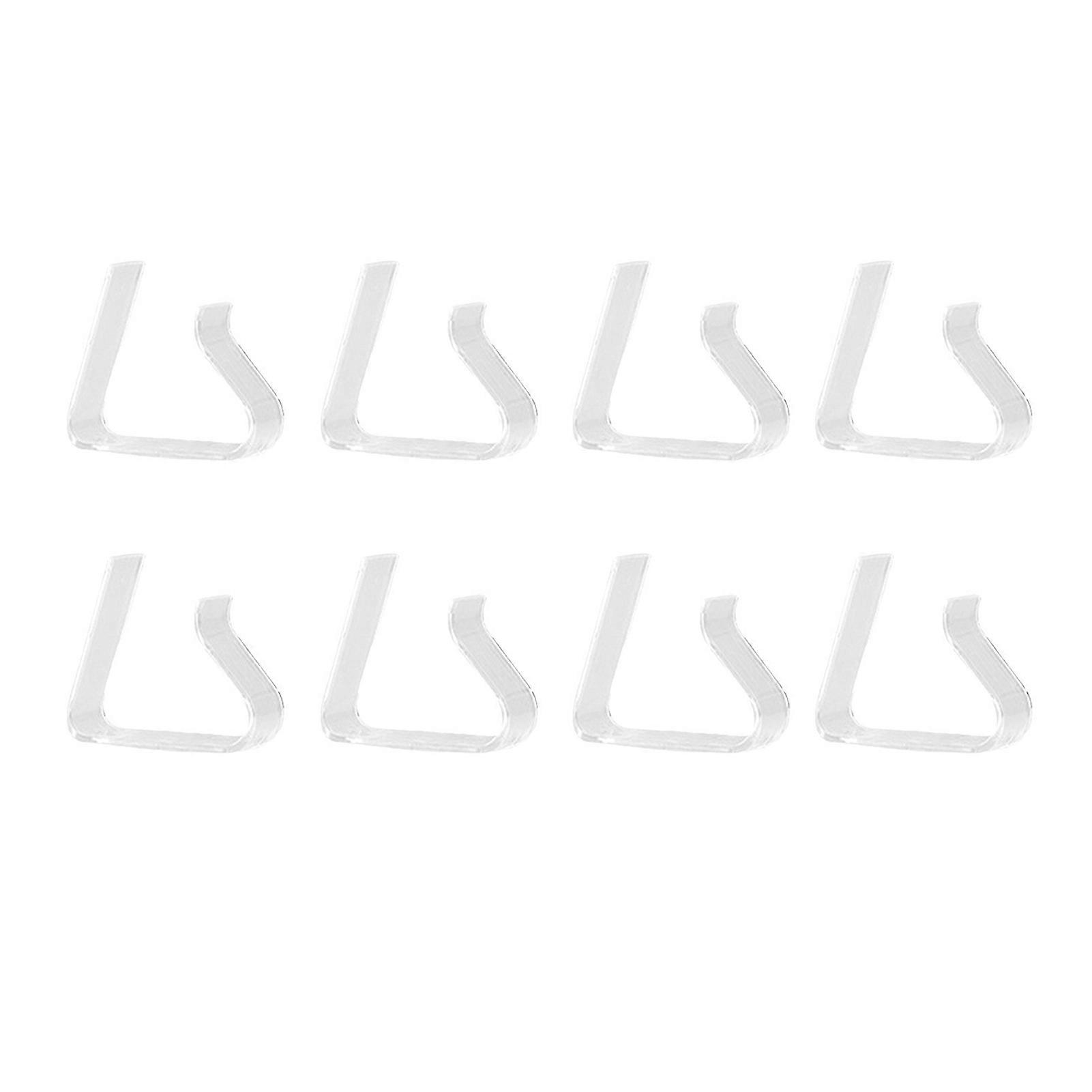 Clear Table Cloth Holders for Secure Table Cover Fixing