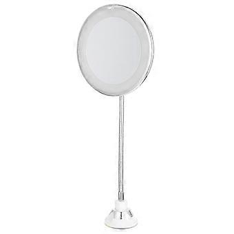 LED Magnifying Mirror with Suction Cup for Desktop 2Pcs Makeup Mirror
