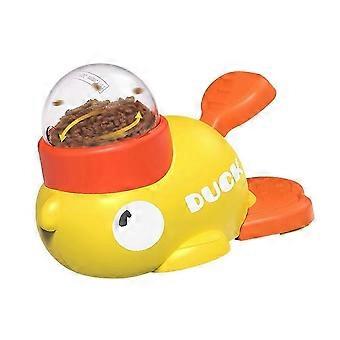 Pet Treat Dispenser Toy, Dog Feeder, Interactive Dog Toy, Duck Treat Dispenser Toy, Slow Puzzle Feeder Small Animal Bowl UC