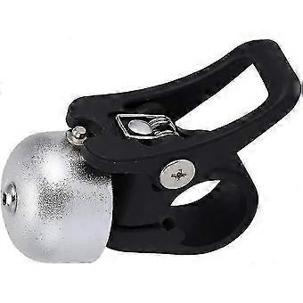 Campanello manubrio Bell Alloy Electric Scooter Warning Bell con pieghevole, campanello di avvertimento per bici elettrica (argento) (1pcs)
