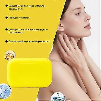 Dead Skin Remover Refreshing Citronella Lemongrass Soap Exfoliating Bath Sponge Moisturizing Skin Cleansing Oil Control