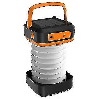 2026 Hot!! Solar Lantern - Collapsible Led Camping Lantern - Rechargeable Solar - Usb Portable Lamp And Phone Charger For Emergency, Power Outage, Hur