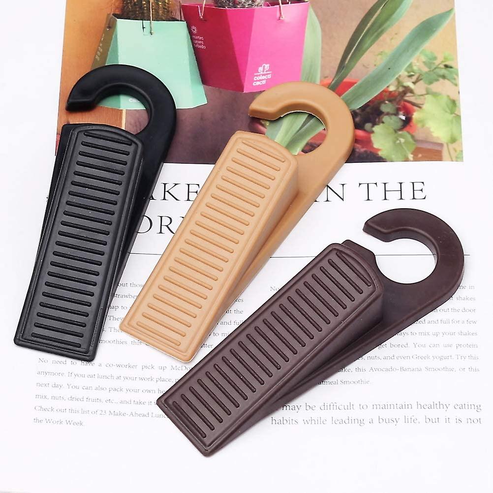 Door Stopper Wedges, Rubber Hook Door Stopper Door Wedge Holds Doors