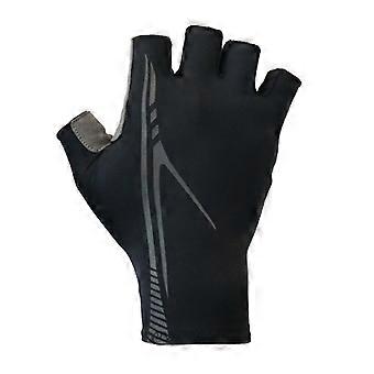 Unisex Half Finger Cycling Gloves for Outdoor Use 3Pairs Breathable Black