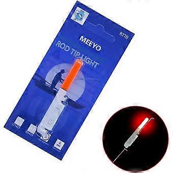 Fishing Glow Sticks LED Night Fishing Strike Alert Glow Stick Bite Alarm, Battery Included 4 Pack