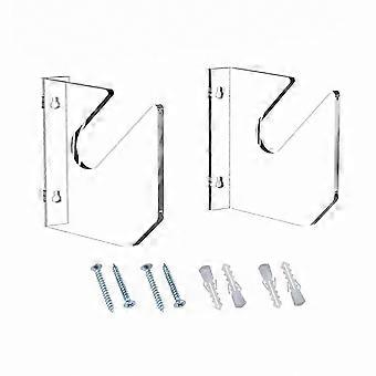 Acryl Skateboard Wandhalterung Display Rack für den Innenbereich, 1 Paar schwimmende Aufbewahrungshalterung für Skateboards