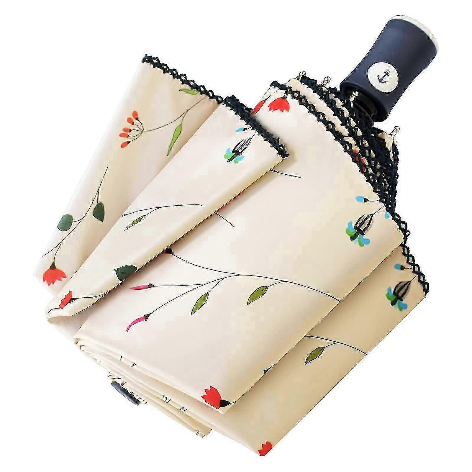 Rainproof Windproof Folding Umbrella for Travel Use