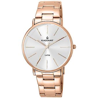 Radiant new goodtimes Quartz Analog Woman Watch with RA390204 Gold Plated Stainless Steel Bracelet