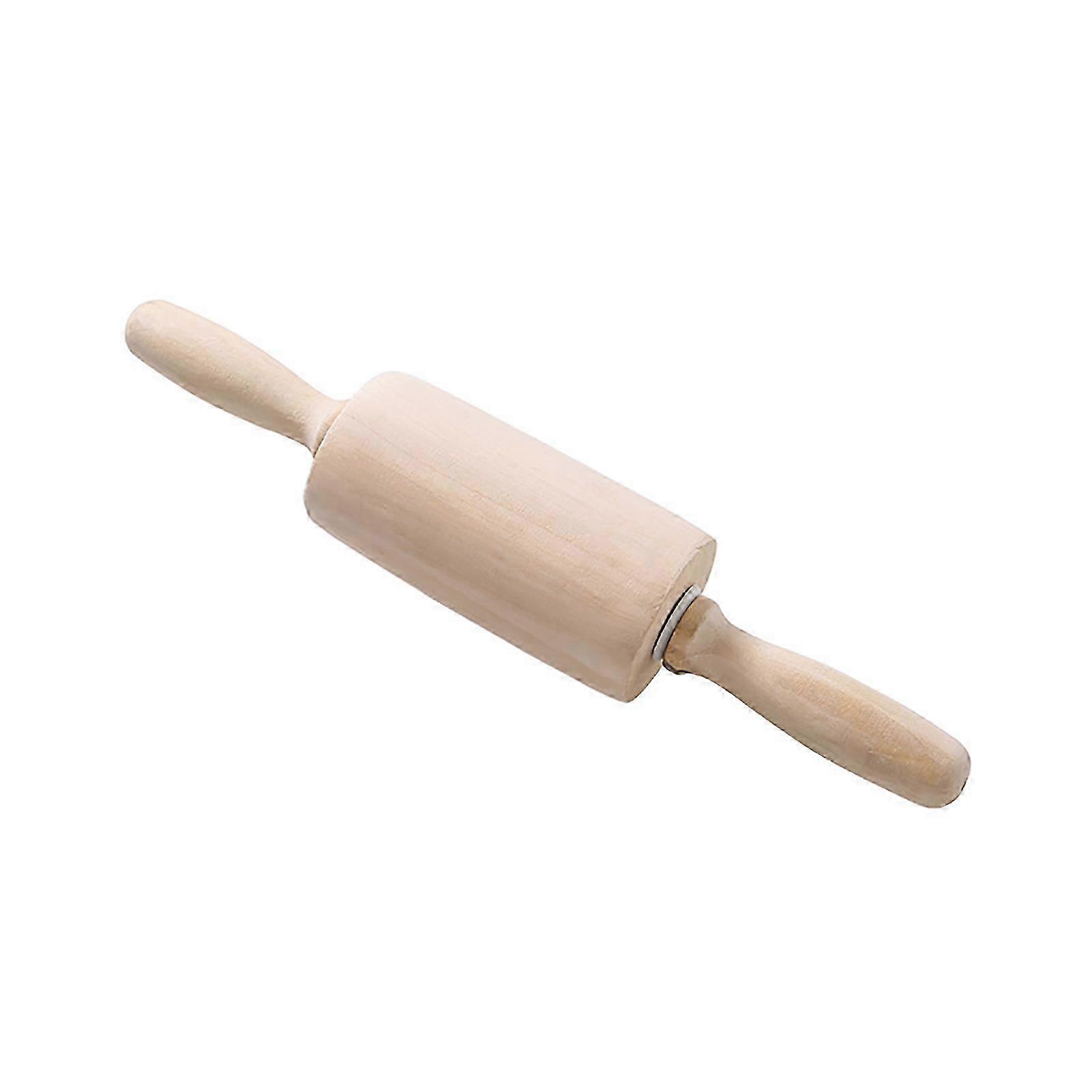 Solid Beech Dual-Size Kitchen Rolling Pin
