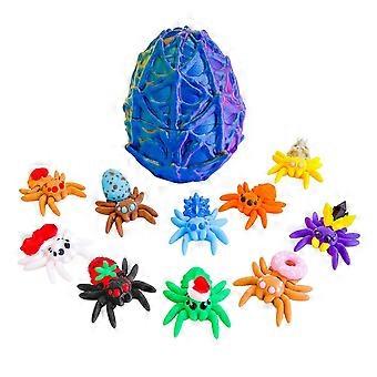 3D Printed Articulated Spider Fidget Toys