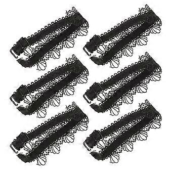 Detachable Black Lace Shoe Straps for Anti-Drop High Heels 3Pair
