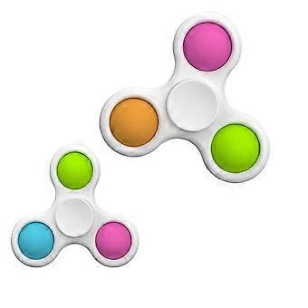 Strawberry Simple Dimple Fidget Toy with Satisfying Pop Feedback, Pocket Sensory Toy for Kids and Adults
